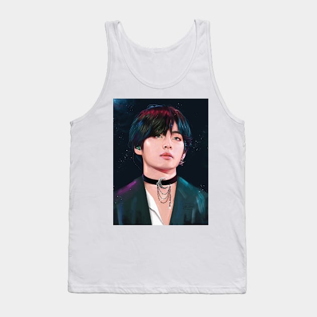 Fairy Taehyung Tank Top by ari-arts